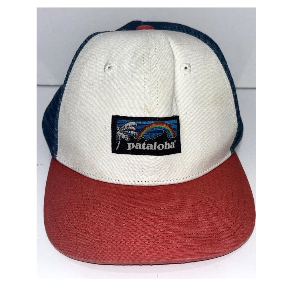 Patagonia Cream, Red & Navy Pataloha Trucker Hat
